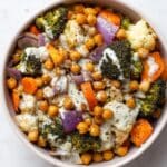 Roasted Veggie Bowls with Lemon Tahini Sauce Recipe