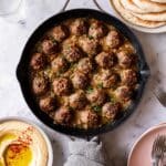 Juicy Lamb Meatballs with Caramelized Onions Recipe