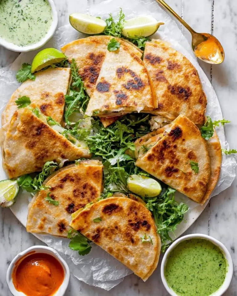 White Bean Buffalo Tacos with Cilantro Sauce Recipe