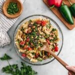 Cowboy Caviar Pasta Salad Recipe