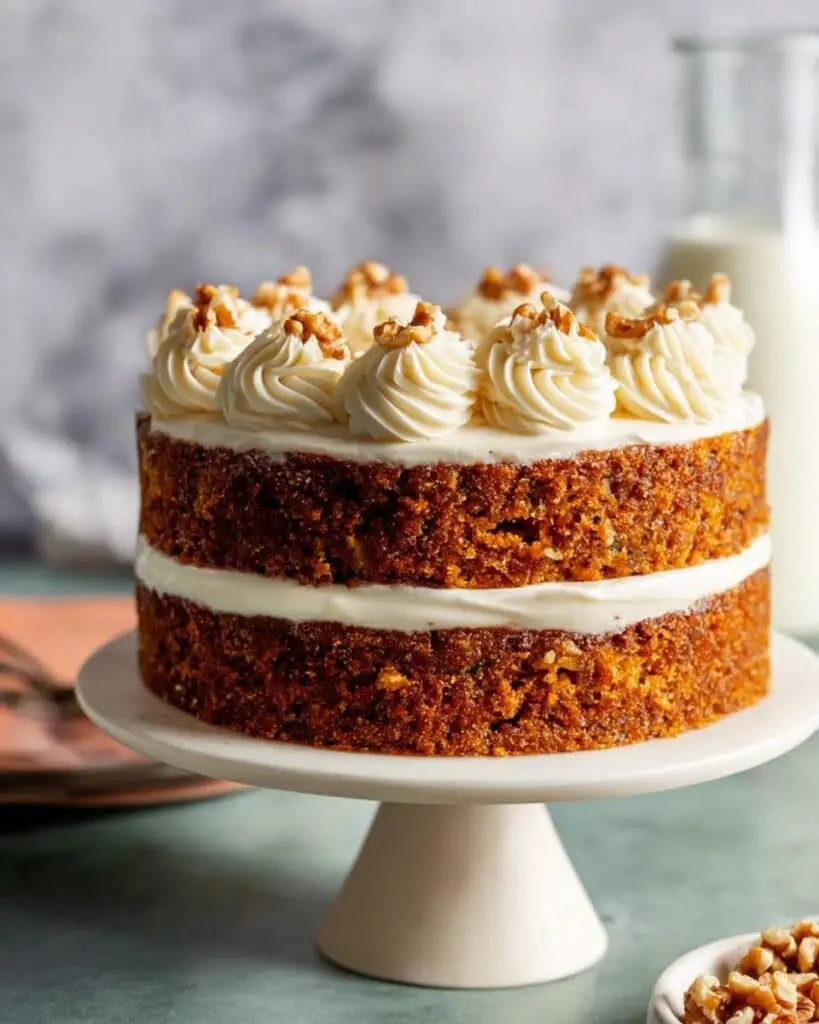 Ultra-Moist Brown Butter Carrot Layer Cake Recipe
