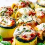 Zucchini Roll-Ups (Lasagna Rolls) Recipe