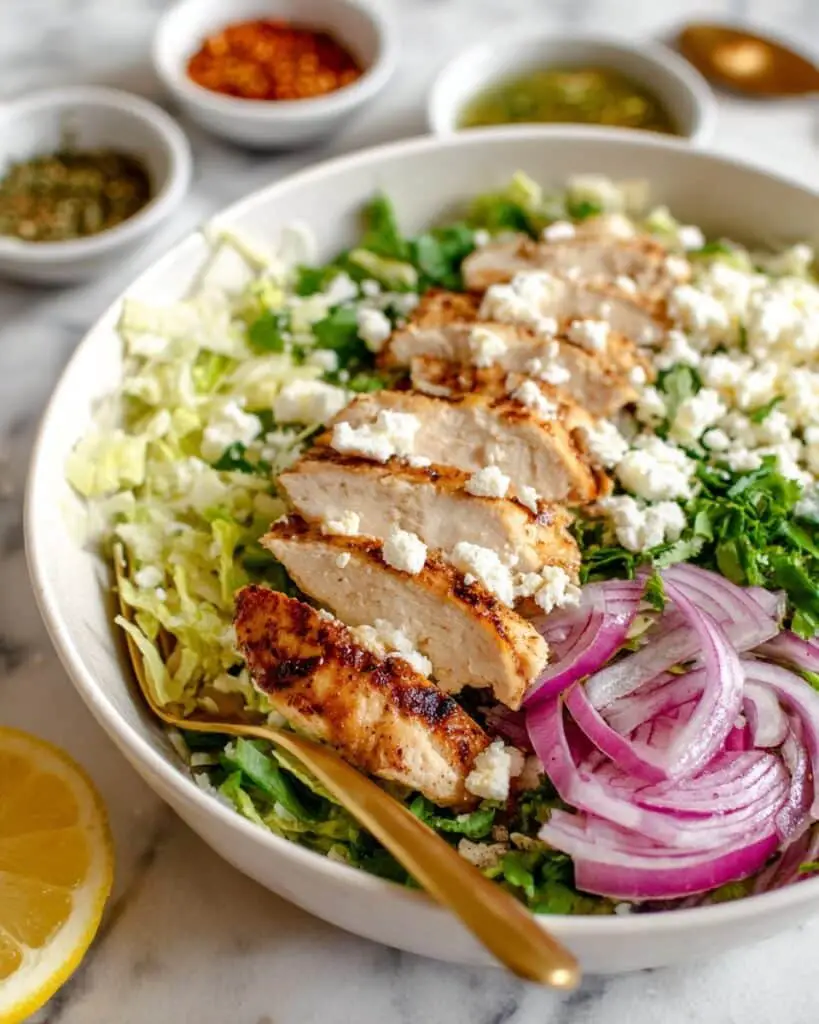 Greek Chicken Bowls with Tzatziki and Fresh Veggies Recipe