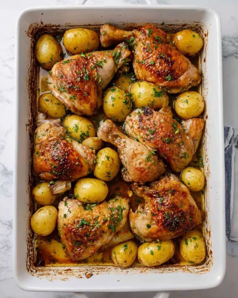 One Pan Chicken and Potatoes Recipe