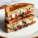 Pizza Cottage Cheese Grilled Cheese Recipe