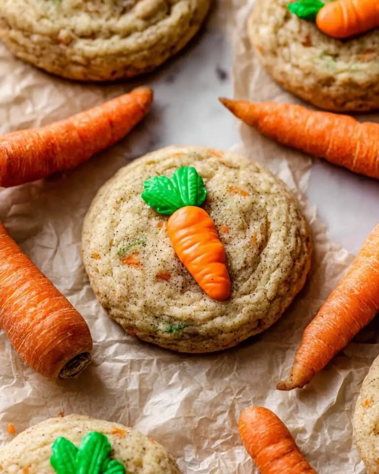 Carrot Cake Cookies with Cream Cheese Filling and Frosting Recipe
