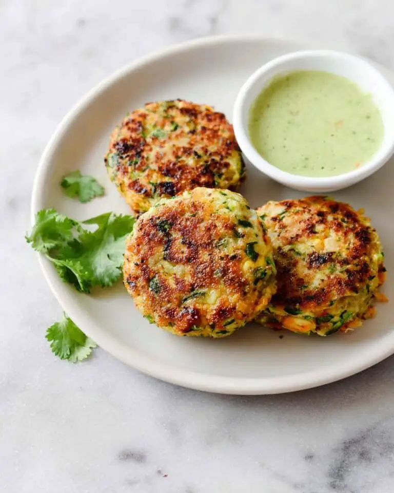 Chicken Zucchini Poppers with Cilantro Mayo Recipe