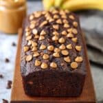 Chocolate Peanut Butter Banana Bread Recipe