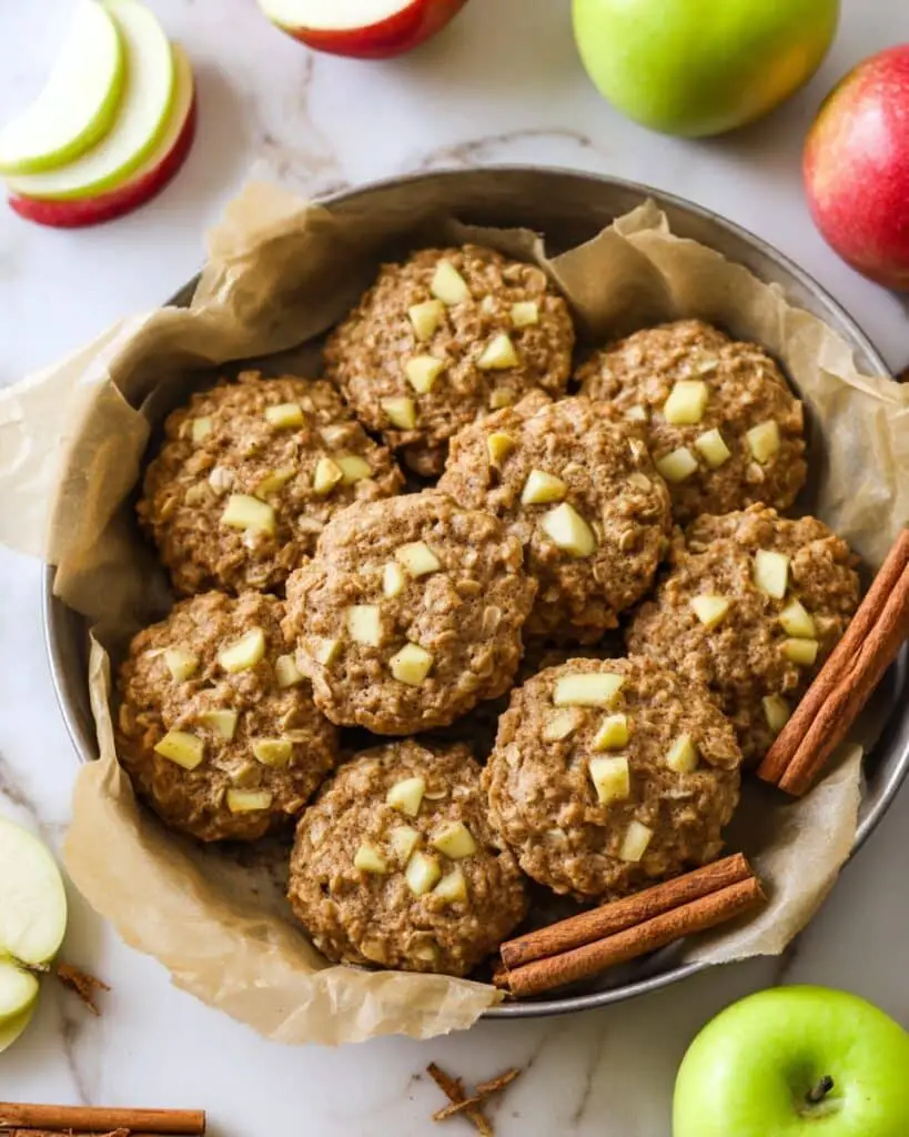 Apple Cinnamon Oatmeal Cookies Recipe