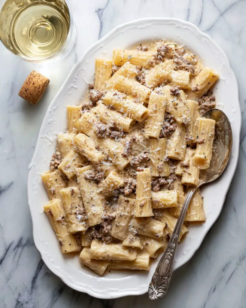 One-Pot Creamy Beef Pasta Recipe