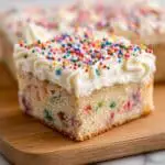 Funfetti Cake Batter Cookie Bars Recipe