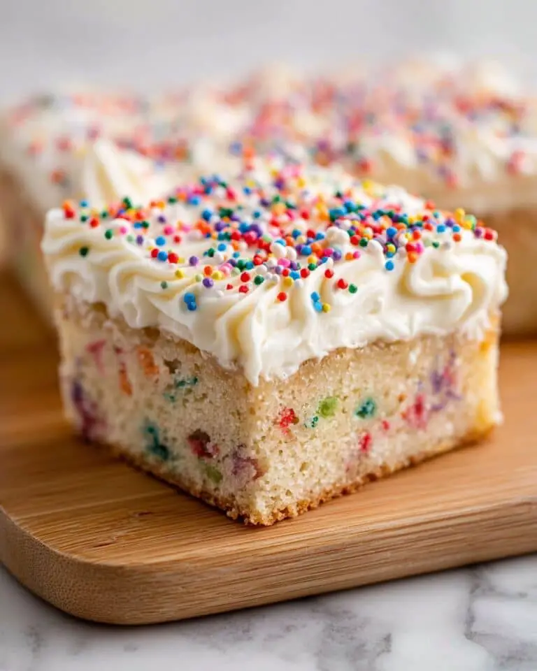 Funfetti Cake Batter Cookie Bars Recipe