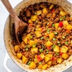 Ground Beef and Potatoes Skillet Recipe