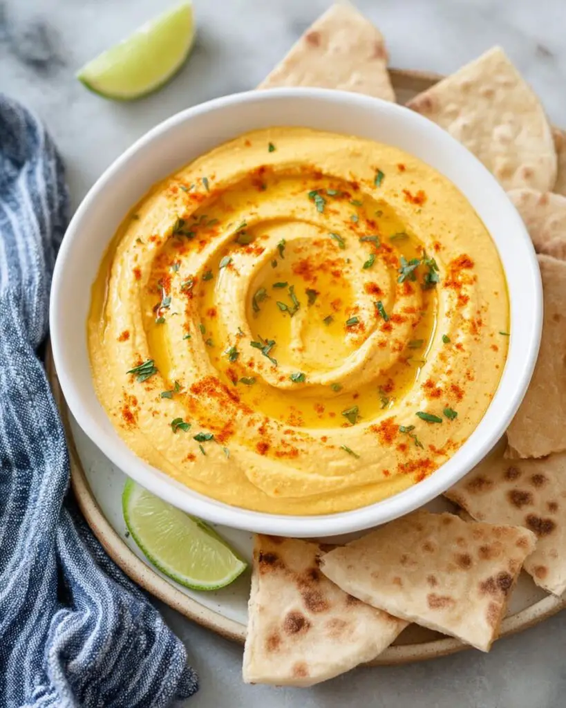 Roasted Sweet Potato Hummus Recipe