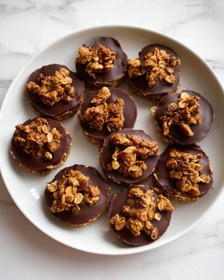Easy Peanut Butter Cup Granola Cups Recipe