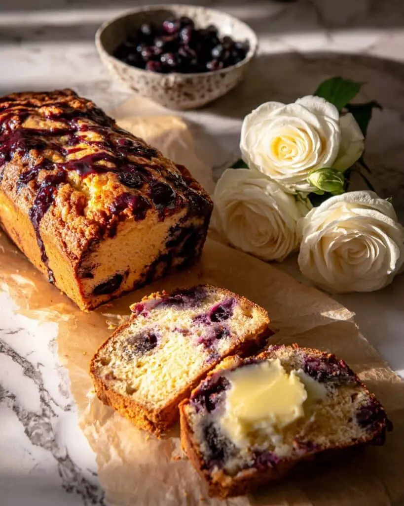 Blueberry Muffin Bread Recipe