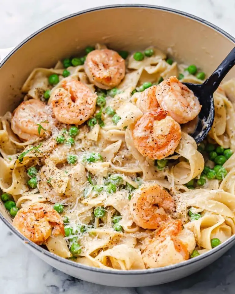 Shrimp and Cheese Tortellini with Lemon Cream Sauce Recipe