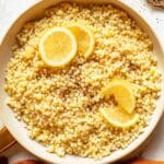 Lemon Parmesan Pearl Couscous Recipe