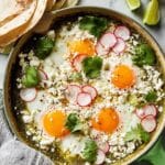 Salsa Verde Baked Eggs Recipe