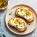 Easy Whipped Ricotta Toast with Lemon-Thyme Honey Recipe
