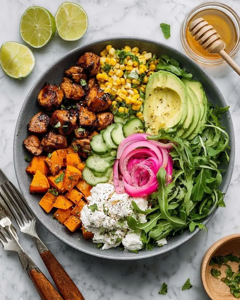Hot Honey Chicken Bowls Recipe