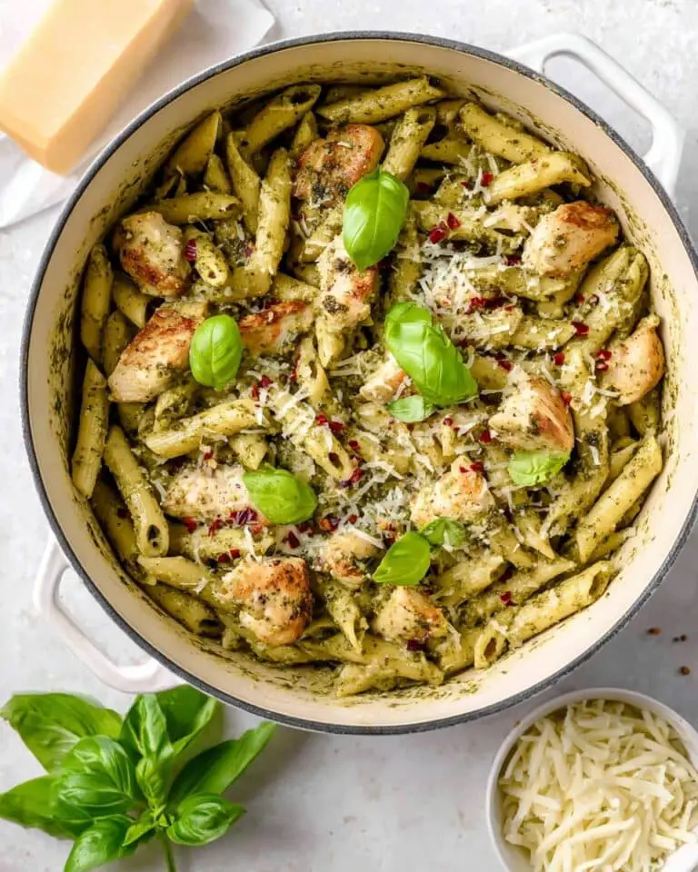 Chicken Pesto Pasta Recipe