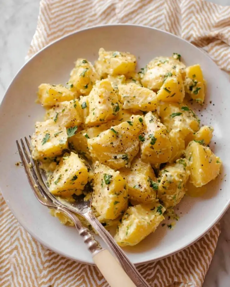 Creamy Garlic Potatoes Recipe