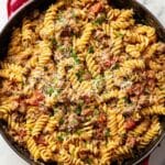 Easy Creamy Ground Beef Pasta Recipe