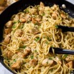 Garlic Parmesan Chicken Pasta Recipe