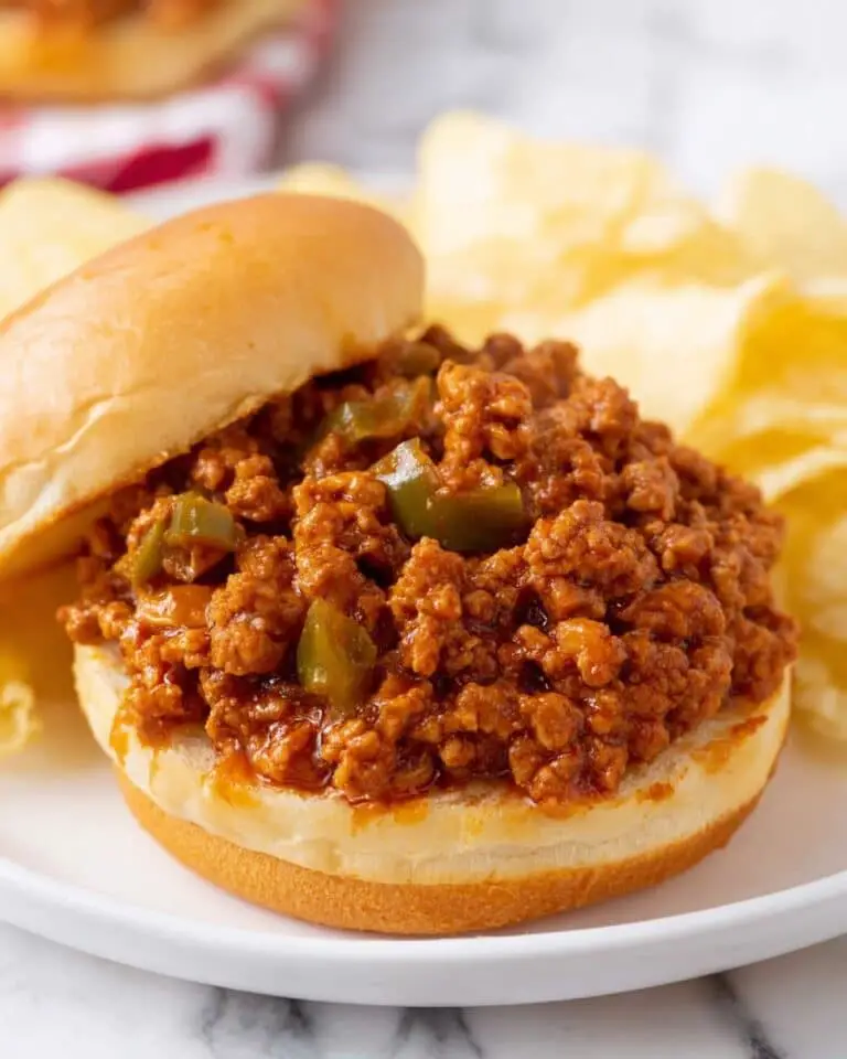 Chicken Sloppy Joes Recipe