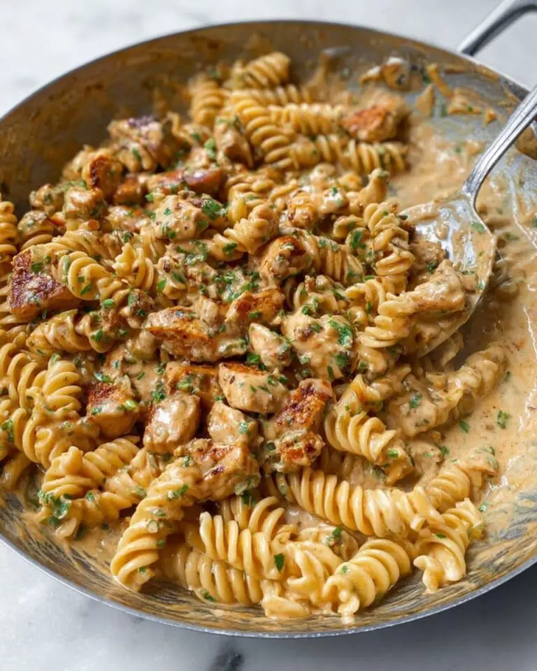 Creamy Rotini Chicken Pasta Recipe