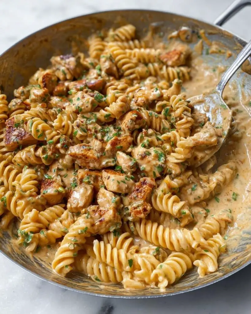 Creamy Rotini Chicken Pasta Recipe