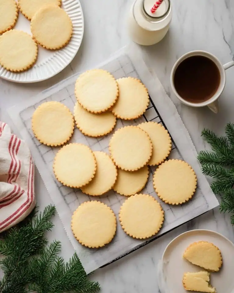 Buttery Shortbread Cookies Recipe