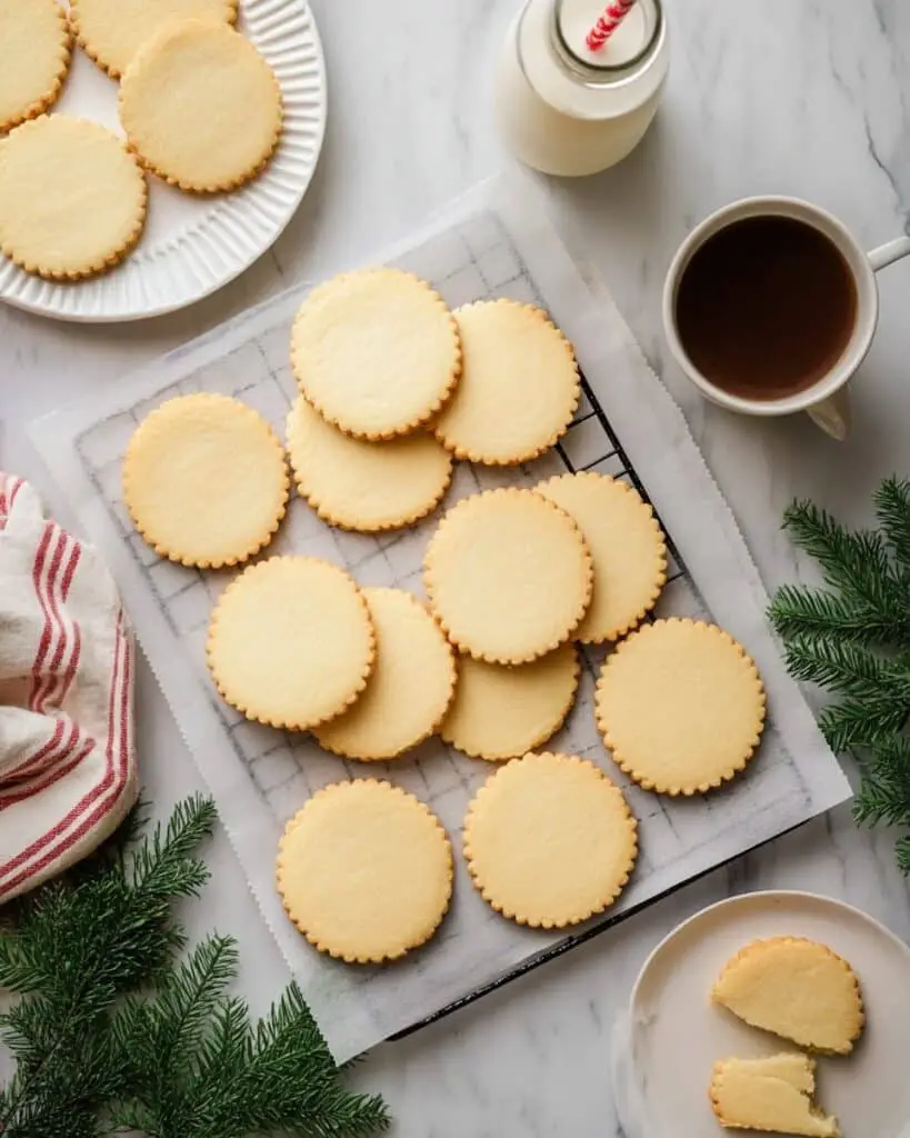 Buttery Shortbread Cookies Recipe