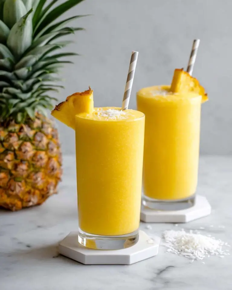 Pineapple Coconut Smoothie Recipe