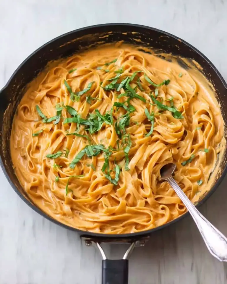 Red Pepper Alfredo Sauce Recipe