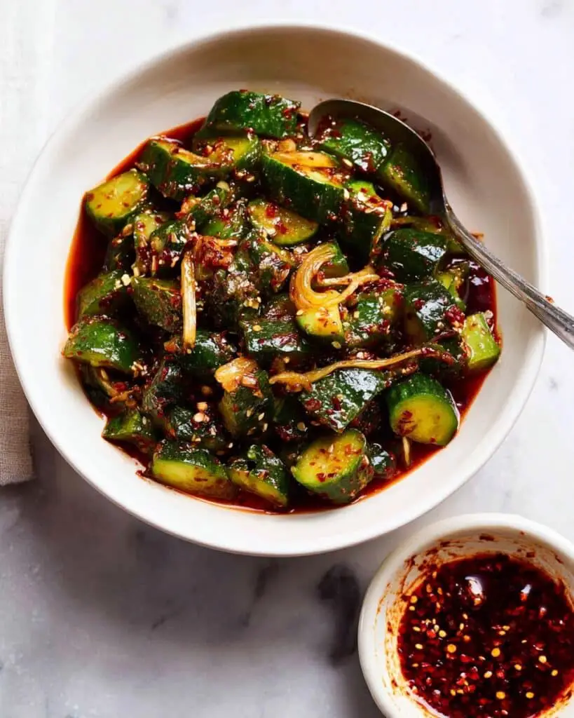 Spicy Asian Cucumber Salad Recipe