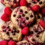 Chocolate Chip Raspberry Cookies Recipe