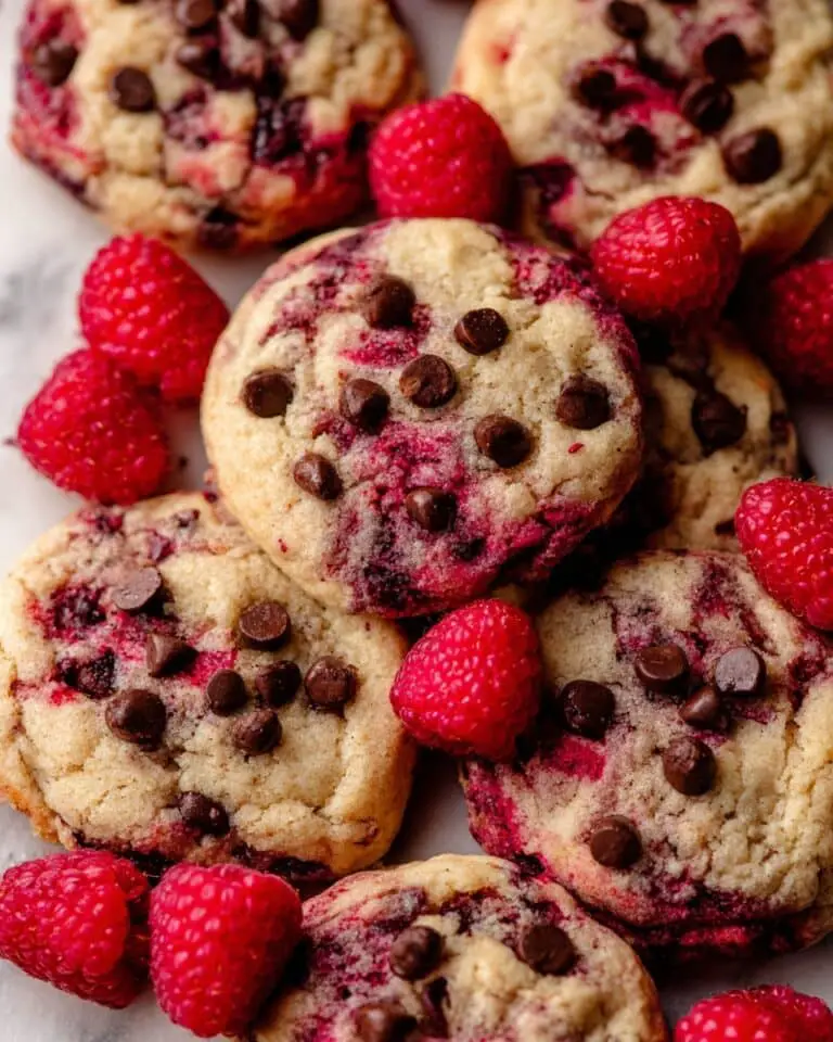 Chocolate Chip Raspberry Cookies Recipe