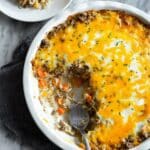 Cheesy Ground Beef and Rice Casserole Recipe