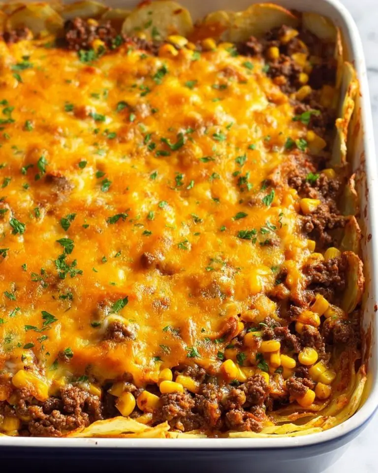Hamburger Potato Casserole Recipe