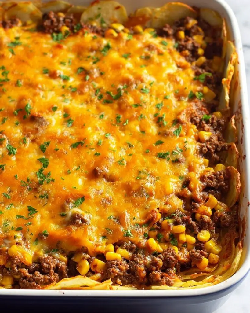 Hamburger Potato Casserole Recipe