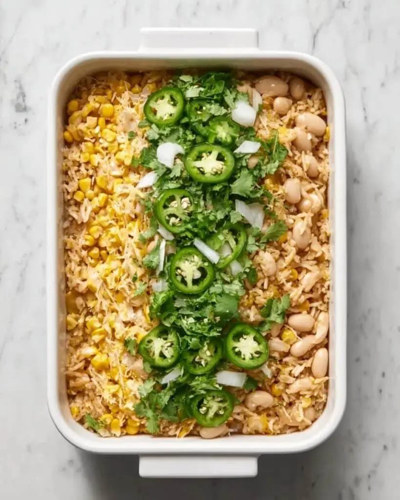 Salsa Verde & White Bean Casserole Recipe
