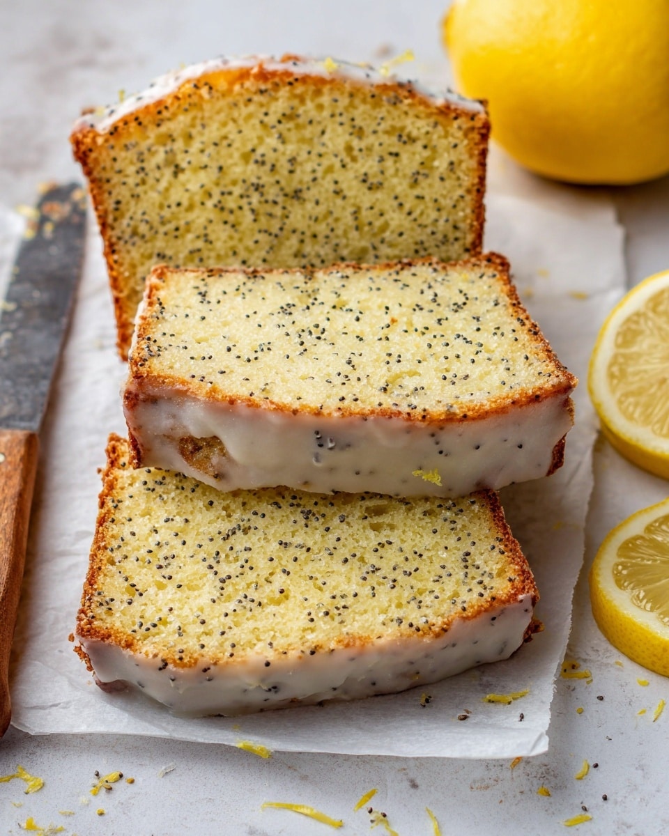 Lemon Poppy Seed Loaf Cake Recipe