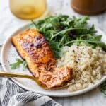 Salmon Marinade with Honey, Soy, and Dijon Recipe
