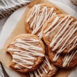 Pumpkin Butter Snickerdoodles with Cream Cheese Icing Recipe