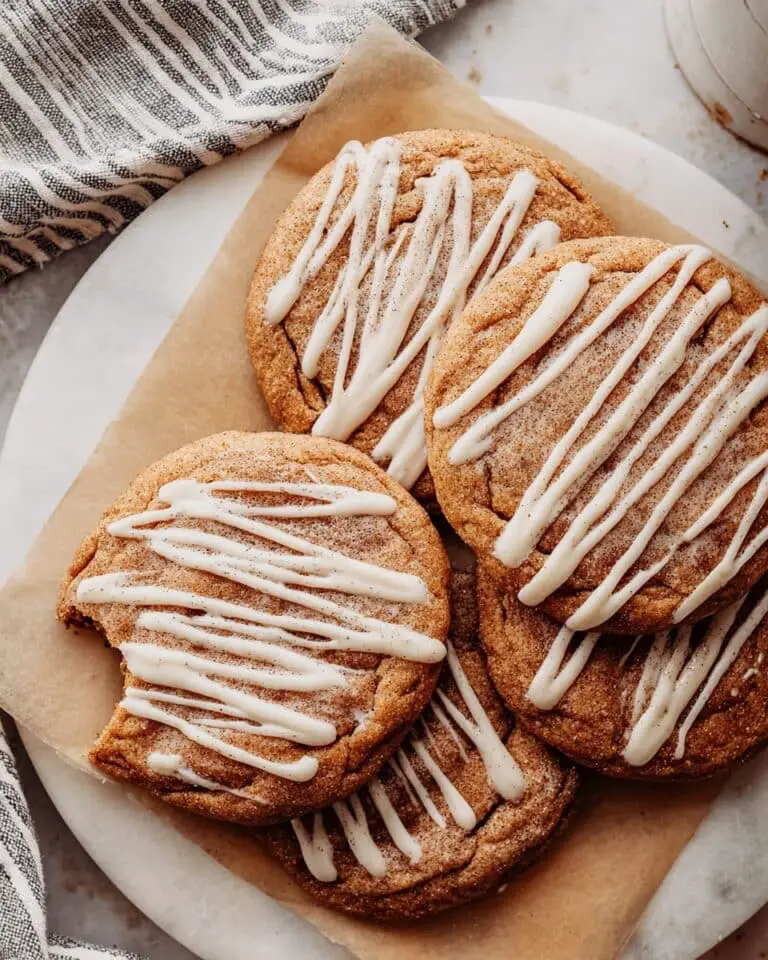 Pumpkin Butter Snickerdoodles with Cream Cheese Icing Recipe