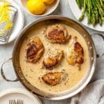 Creamy Lemon Chicken with Asparagus Recipe