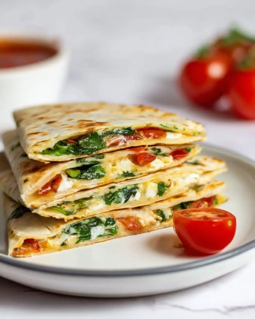 Mediterranean Quesadillas Recipe