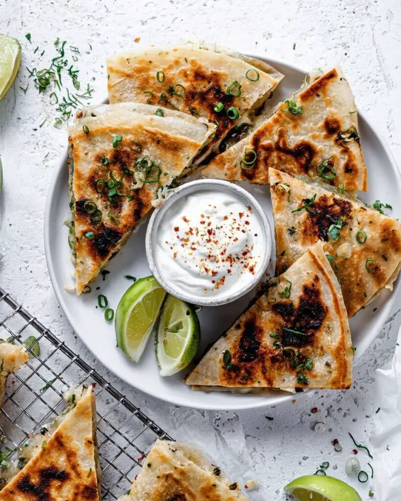 Easy Stuffed Flatbread (Bolani) with Potatoes, Spinach, and Herbs Recipe